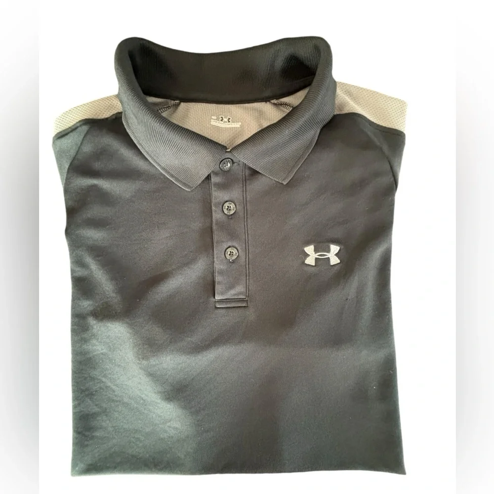 Under Armour- Golf‎ polo- Large- excellent condition!!